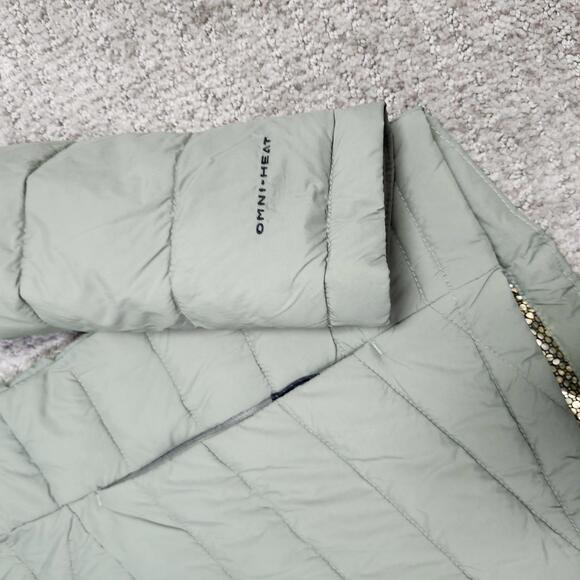 Columbia Jacket Green Omni Heat Long Sleeve Full Zip Women’s Size Small - Picture 11 of 13